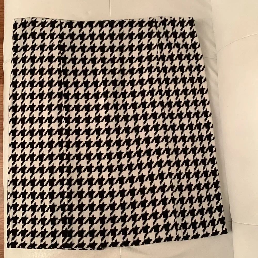 Go international Cotton Blend Checkered Skirt Size 12